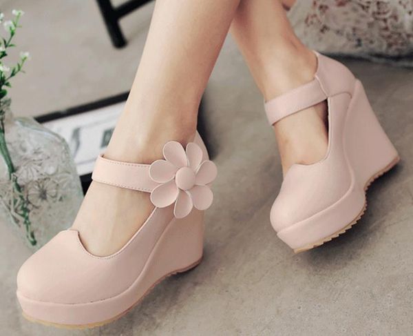 send 2017 spring new style single shoes shallow mouth slope heel water proofing round head thick bottom women's shoes, Black
send 2017 spring new style single shoes shallow mouth slope heel water proofing round head thick bottom women's shoes, Black