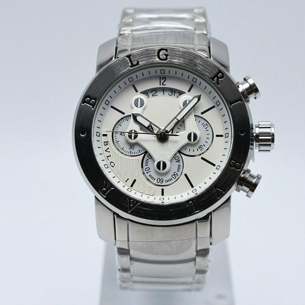 

Нержавеющая сталь люксовый бренд известные часы AG1397 AAA Автоматическая дата хронограф спортивные мужские часы мужские часы повседневная мужчины наручные часы