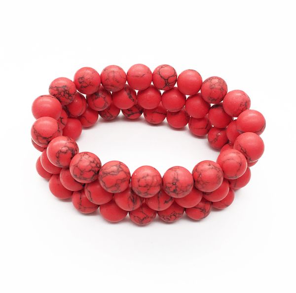 10mm matte red howlite bracelet,gemstone bracelet,turquoise round beads,elastic bracelet,good luck bracelet
10mm matte red howlite bracelet,gemstone bracelet,turquoise round beads,elastic bracelet,good luck bracelet