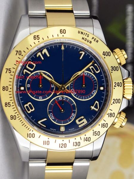 Top quality Luxury Watch 40mm 116523 Sapphire 18K Yellow Gold No Chronograph Mechanical Automatic Mens Watches
Top quality Luxury Watch 40mm 116523 Sapphire 18K Yellow Gold No Chronograph Mechanical Automatic Mens Watches