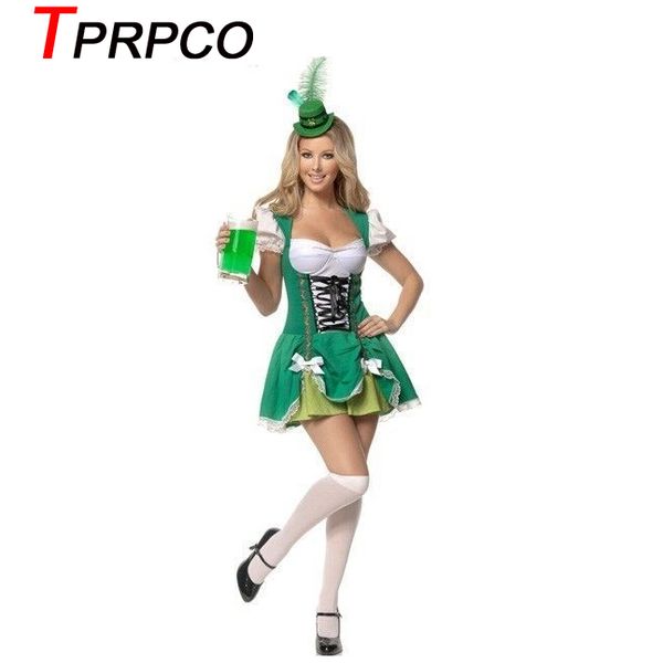 tprpco oktoberfest women octoberfest costume party performance dance clothing set beer party dress green with small hat xl l m, Black;red
tprpco oktoberfest women octoberfest costume party performance dance clothing set beer party dress green with small hat xl l m, Black;red