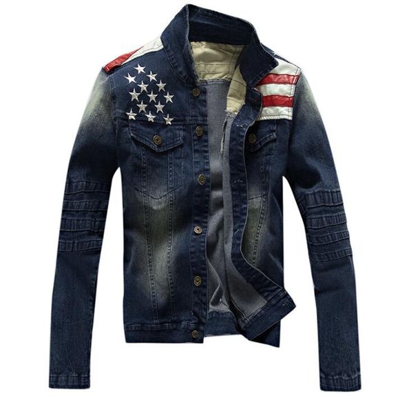 american designer casual men's jacket 2018 new men's denim jacket factory wholesale men's outerwear coats mens jacket, Black;brown
american designer casual men's jacket 2018 new men's denim jacket factory wholesale men's outerwear coats mens jacket, Black;brown