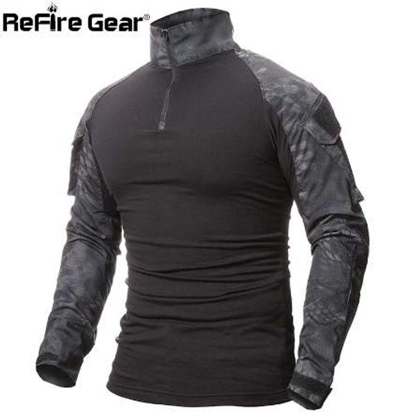 men gear tactical army shirts refire soldiers ru t combat t-shirt t shirt us camouflage multicam camo long sleeve military force mmcrn, Black
men gear tactical army shirts refire soldiers ru t combat t-shirt t shirt us camouflage multicam camo long sleeve military force mmcrn, Black
