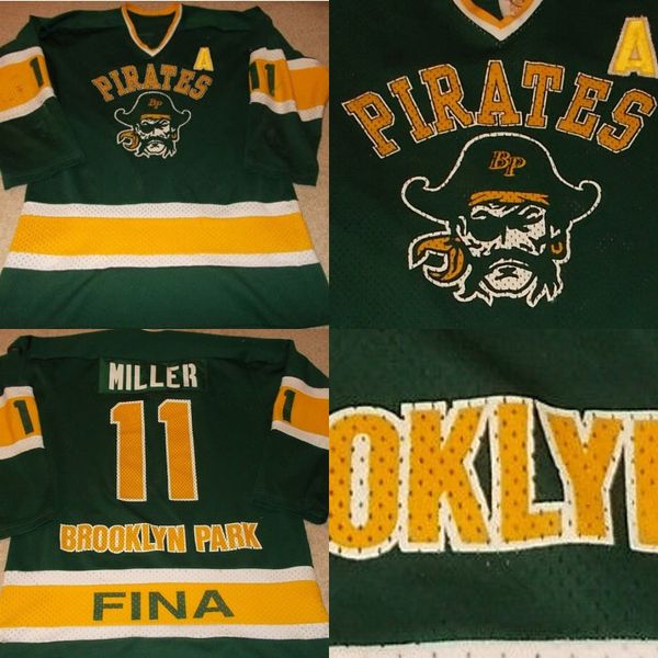 VTG-1990s Brooklyn Park Pirates Minnesota High School Game Worn Hockey Jersey 100% Stitched Embroidery Logos Hockey Jerseys
VTG-1990s Brooklyn Park Pirates Minnesota High School Game Worn Hockey Jersey 100% Stitched Embroidery Logos Hockey Jerseys