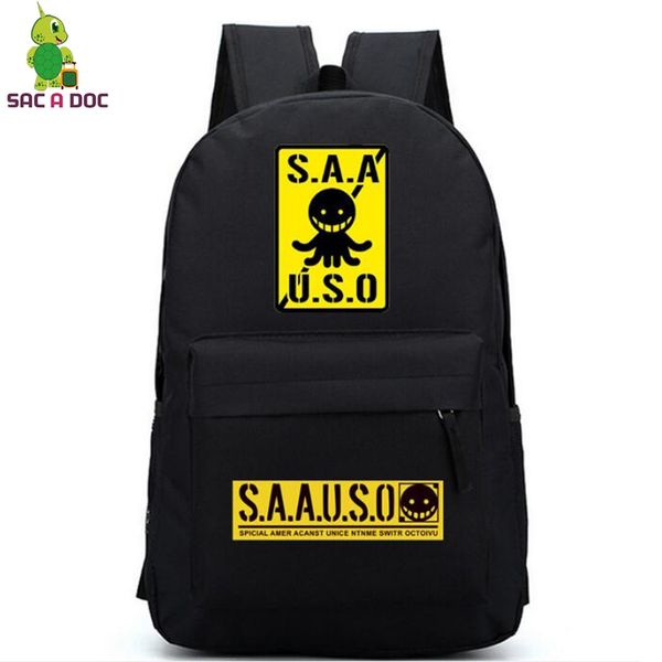 assassination classroom saauso backpack school bags for teenagers kids backpack anime travel shoulder bags daily laptop
assassination classroom saauso backpack school bags for teenagers kids backpack anime travel shoulder bags daily laptop