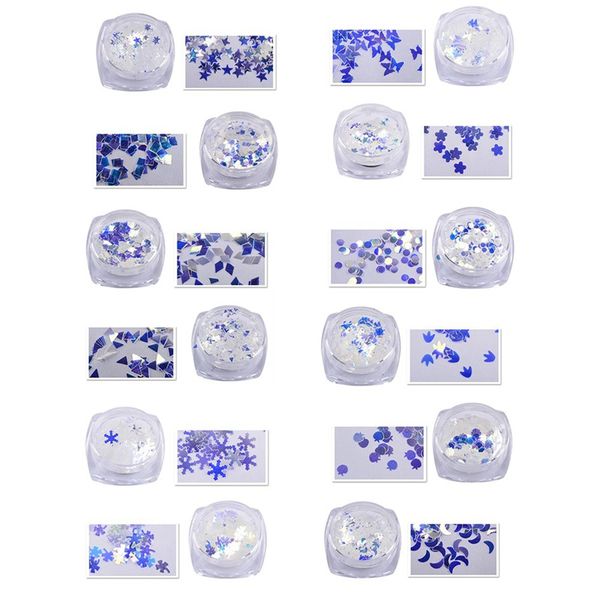 1 bottle nail glitter flakes mix star moon heart round symphony sequins pigment nail art decor powder holographic manicure, Silver;gold
1 bottle nail glitter flakes mix star moon heart round symphony sequins pigment nail art decor powder holographic manicure, Silver;gold