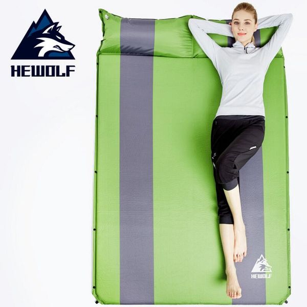 hewolf double inflatable cushion air mattress outdoor beach mat camping inflatable mattress sleeping pad yoga mat with pillow
hewolf double inflatable cushion air mattress outdoor beach mat camping inflatable mattress sleeping pad yoga mat with pillow