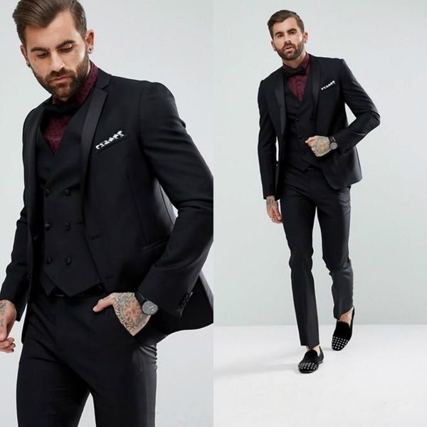 2019 новый черный мужские костюмы slim fit на заказ женихи свадебные смокинги для мужчин пиджаки плюс размер выпускного вечера костюм (куртк, Black;gray
2019 новый черный мужские костюмы slim fit на заказ женихи свадебные смокинги для мужчин пиджаки плюс размер выпускного вечера костюм (куртк, Black;gray