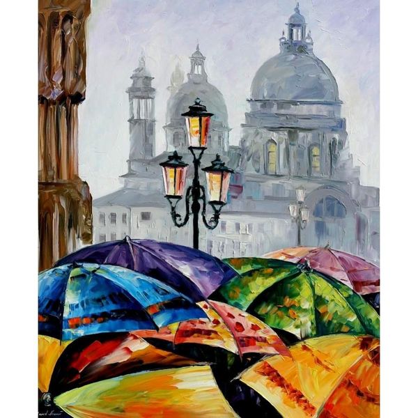 handmade palette knife oil painting on canvas rainy day in venice home picture decor modern art
handmade palette knife oil painting on canvas rainy day in venice home picture decor modern art