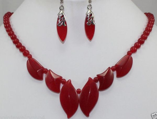 ^^^^jewelry red stone necklace earring set, Black
^^^^jewelry red stone necklace earring set, Black