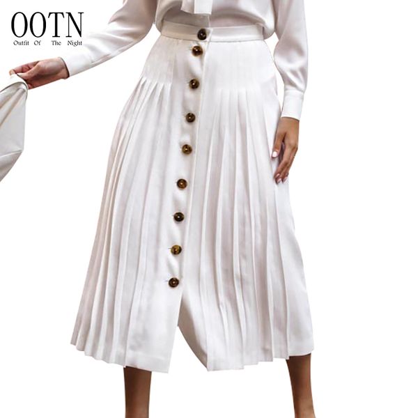 ootn women long party skirt pleated high waist white skirt summer female buttons ruffle office summer 2018 ladies solid, Black
ootn women long party skirt pleated high waist white skirt summer female buttons ruffle office summer 2018 ladies solid, Black
