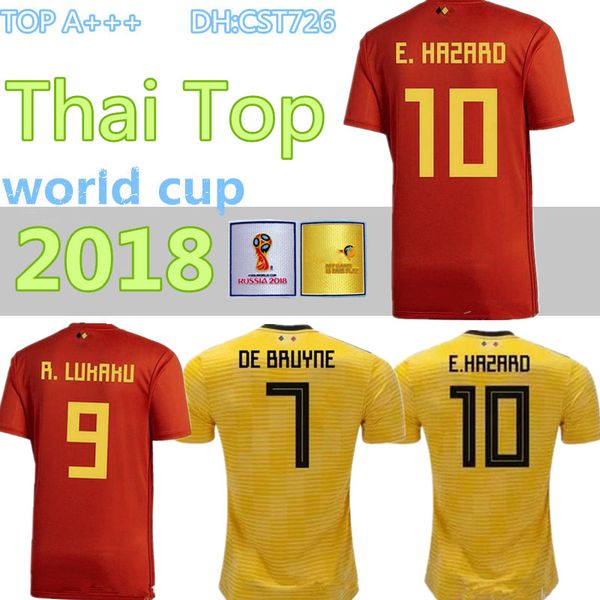 belgium 2018 world cup home red thailand quality lukaku fellaini e.hazard kompany de bruyne soccer jersey 18 19 belgium football shirt, Black;yellow
belgium 2018 world cup home red thailand quality lukaku fellaini e.hazard kompany de bruyne soccer jersey 18 19 belgium football shirt, Black;yellow