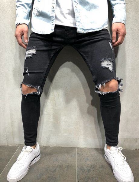 mens ripped skinny straight slim denim fit biker jeans pants long pants stylish straight slim fit jeans, Blue
mens ripped skinny straight slim denim fit biker jeans pants long pants stylish straight slim fit jeans, Blue