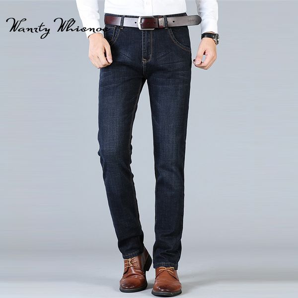 2018 sell mens jeans new fashion men business casual jeans slim straight elasticity feet summer blue long trousers
2018 sell mens jeans new fashion men business casual jeans slim straight elasticity feet summer blue long trousers