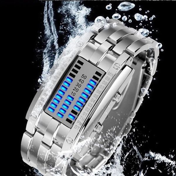 luxury smart watch men stainless steel band date digital led watch bracelet sport watches men's clock drop shipping #m, Slivery;brown
luxury smart watch men stainless steel band date digital led watch bracelet sport watches men's clock drop shipping #m, Slivery;brown