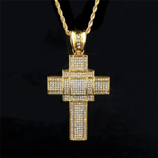 new hip-hop men set diamond cross pendant european and american street style necklace fashion jewelry wholesale kka1651, Silver
new hip-hop men set diamond cross pendant european and american street style necklace fashion jewelry wholesale kka1651, Silver