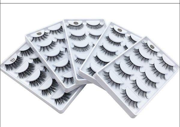 false eyelash 5 pairs 3d mink natural long fake eyelashes handmade makeup tools accessories
false eyelash 5 pairs 3d mink natural long fake eyelashes handmade makeup tools accessories