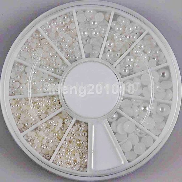 2mm 3mm 4mm 3 sizes half round white pearl beads nail rhinestone wheel nail art decoration beauty tools jewellery, Silver;gold
2mm 3mm 4mm 3 sizes half round white pearl beads nail rhinestone wheel nail art decoration beauty tools jewellery, Silver;gold
