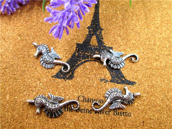 60pcs--sea horse charms,antique silver sea horse charms/pendants,hippocampus pendant 29x12mm, Bronze;silver
60pcs--sea horse charms,antique silver sea horse charms/pendants,hippocampus pendant 29x12mm, Bronze;silver