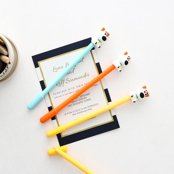 2 pcs/lot cute dogs gel pens 0.5mm gel pen stationery school & office &promotional supplies papelaria students writing gifts
2 pcs/lot cute dogs gel pens 0.5mm gel pen stationery school & office &promotional supplies papelaria students writing gifts