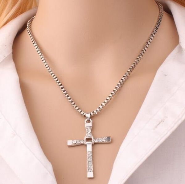 style europe and america popular speed and passion 7 necklace male protagonist toledo cross necklace pendant necklace stylish classic de, Silver
style europe and america popular speed and passion 7 necklace male protagonist toledo cross necklace pendant necklace stylish classic de, Silver