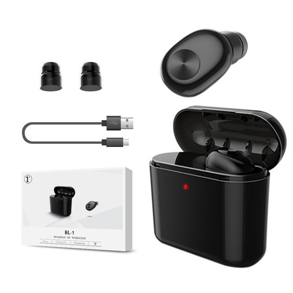 Mini Bluetooth Earphones Wireless Headphones Stereo Sweatproof Headset Earbuds Invisible Earpiece with Charging Case Box For Smart Phones
Mini Bluetooth Earphones Wireless Headphones Stereo Sweatproof Headset Earbuds Invisible Earpiece with Charging Case Box For Smart Phones