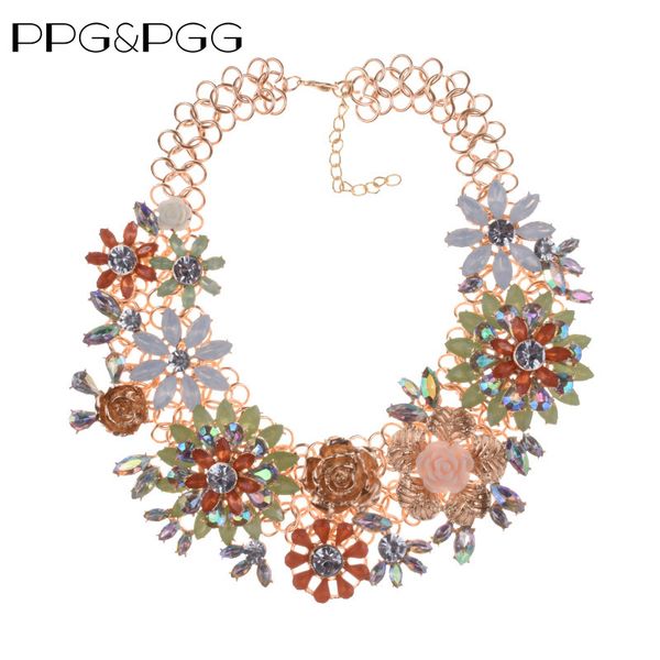 ppg&pgg fashion statement flower women crystal vintage chunky chain collar choker necklace big heavy multicolor jewelry necklace, Golden;silver
ppg&pgg fashion statement flower women crystal vintage chunky chain collar choker necklace big heavy multicolor jewelry necklace, Golden;silver