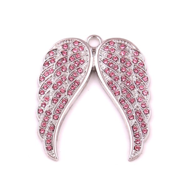 double angel wing pendant silver color feather collar studded with crystal popular fashion jewelry valentine's day gift
double angel wing pendant silver color feather collar studded with crystal popular fashion jewelry valentine's day gift