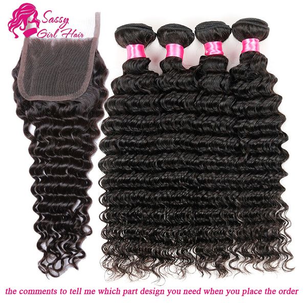 malaysian deep curly lace closure with bundles malaysian natural wave hair weaves virgin hair lace closure part middle part three part, Black;brown
malaysian deep curly lace closure with bundles malaysian natural wave hair weaves virgin hair lace closure part middle part three part, Black;brown
