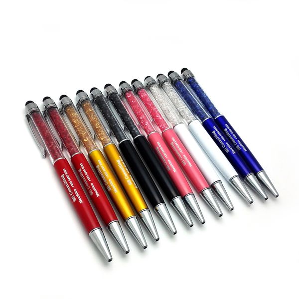 customized with logo /company name * diamond touch pen crystal pens ballpen office school promotion gift, Black;red
customized with logo /company name * diamond touch pen crystal pens ballpen office school promotion gift, Black;red