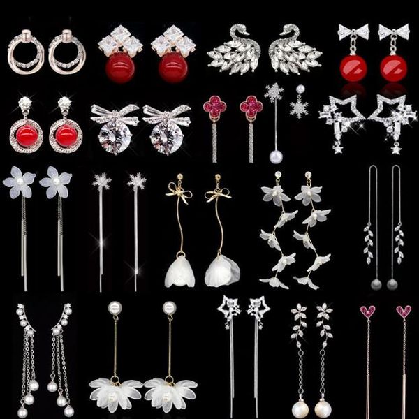 joker slim 925 silver needle earrings long fringed earrings stylish and fresh flowers earrings variety of styles, Golden
joker slim 925 silver needle earrings long fringed earrings stylish and fresh flowers earrings variety of styles, Golden