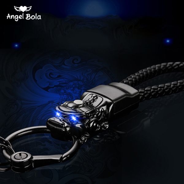 genuine leather rope kirin keychain key chain for men car key holder ring jewelry bag pendant gifts ing, Silver
genuine leather rope kirin keychain key chain for men car key holder ring jewelry bag pendant gifts ing, Silver