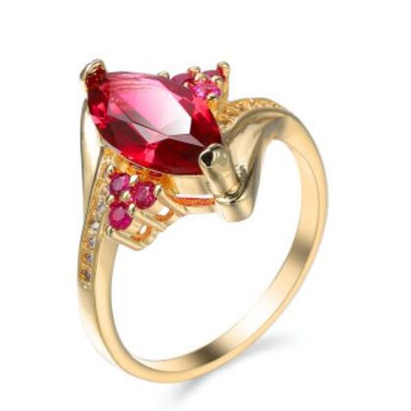deisgner jewlery wedding ring zircon rings for women red zircon trendy ring good quality fashion of shipping, Golden;silver
deisgner jewlery wedding ring zircon rings for women red zircon trendy ring good quality fashion of shipping, Golden;silver