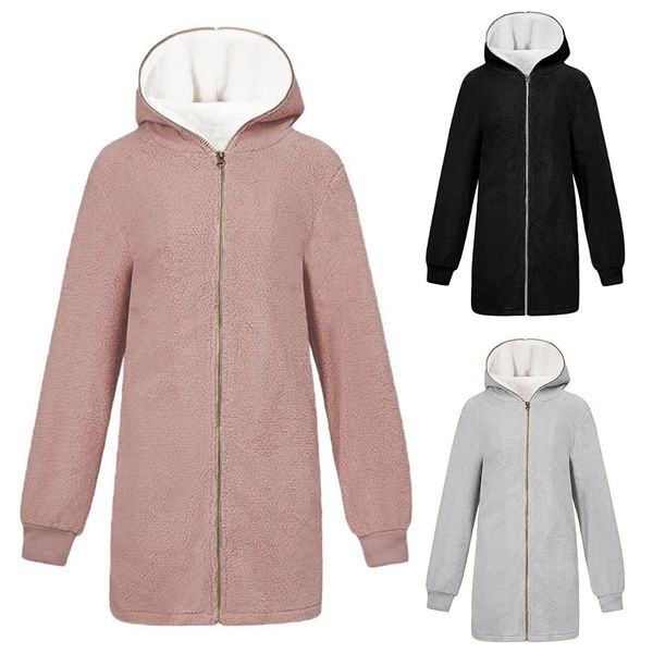 warm faux fur zipper hooded jacket outwear m-4xl winter women fleece coat with hood ladies fluffy long coats overcoat plus size, Black
warm faux fur zipper hooded jacket outwear m-4xl winter women fleece coat with hood ladies fluffy long coats overcoat plus size, Black