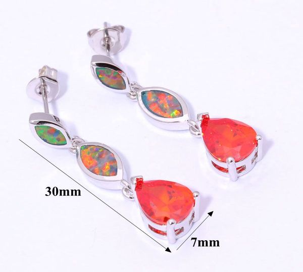 wholesale created orange fire opal orange garnet silver plated earrings wholesale for women jewelry stud earrings 155, Golden;silver
wholesale created orange fire opal orange garnet silver plated earrings wholesale for women jewelry stud earrings 155, Golden;silver