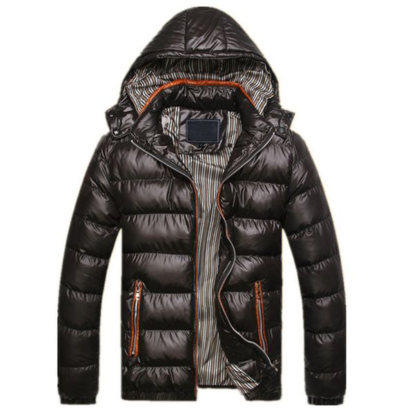 2018 new fashion winter men jacket fashion thermal down cotton parkas casual hooded brand warm coat mens male jackets, Black
2018 new fashion winter men jacket fashion thermal down cotton parkas casual hooded brand warm coat mens male jackets, Black