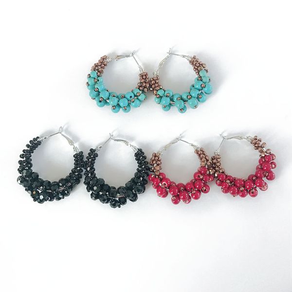 new fashion 3 colors handmade natural stone beads bohemia styles wholesale popular sweet earring, Golden;silver
new fashion 3 colors handmade natural stone beads bohemia styles wholesale popular sweet earring, Golden;silver
