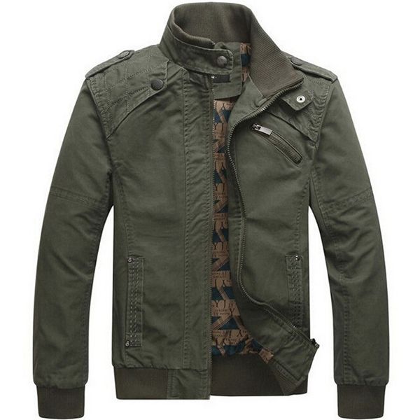 men jacket casual cotton washed coats army military outdoors stand collar outerwear jaqueta masculina coat parka mens jackets y18103001, Black;brown
men jacket casual cotton washed coats army military outdoors stand collar outerwear jaqueta masculina coat parka mens jackets y18103001, Black;brown