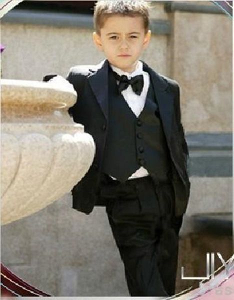 new new custom made two buttons black notch lapel boy' formal wear occasion kids tuxedos wedding party suits (jacket+pants+vest+tie) 6
new new custom made two buttons black notch lapel boy' formal wear occasion kids tuxedos wedding party suits (jacket+pants+vest+tie) 6