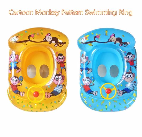 new baby kids cartoon monkey pattern swimming ring float seat with bearing circle handle water swim pool rings
new baby kids cartoon monkey pattern swimming ring float seat with bearing circle handle water swim pool rings