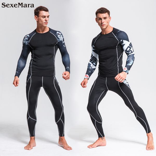 2019 new men's compression set running tights workout fitness training tracksuit long sleeves shirts sport suit rashgard kit 4xl, Black;blue
2019 new men's compression set running tights workout fitness training tracksuit long sleeves shirts sport suit rashgard kit 4xl, Black;blue