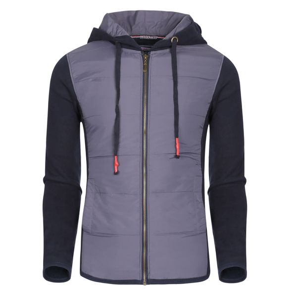 EUR Size Mens Fleece Zipper Sweatshirts Autumn Winter Contrast Color Hooded Cardigans Slim Fit Thick Coats for Male
EUR Size Mens Fleece Zipper Sweatshirts Autumn Winter Contrast Color Hooded Cardigans Slim Fit Thick Coats for Male