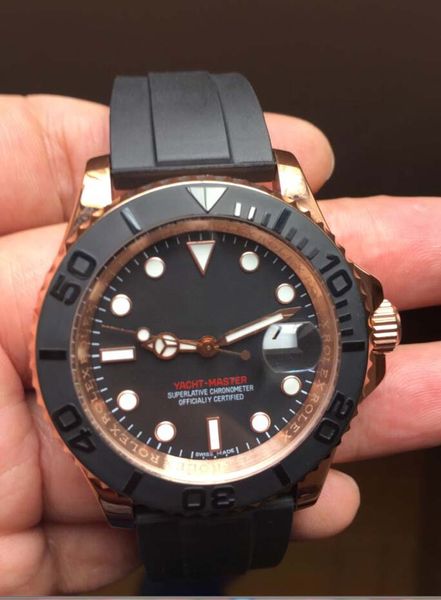 luxury wristwatches 40mm black dial 116655 18k rose gold sapphire asia 2813 automatic mechanical mens men's watch watches, Slivery;brown
luxury wristwatches 40mm black dial 116655 18k rose gold sapphire asia 2813 automatic mechanical mens men's watch watches, Slivery;brown