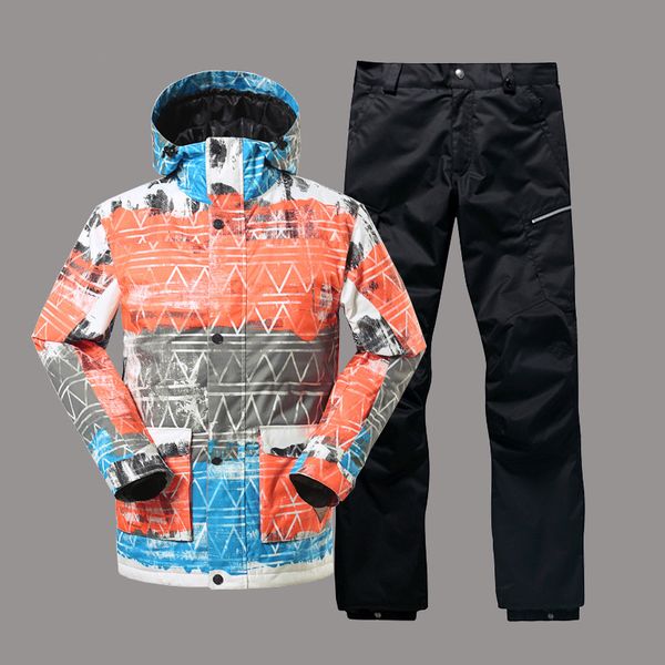 gsou snow men ski jacket pant snowboard skiing suit waterproof windproof breathable super warm clothing male winter wear suit
gsou snow men ski jacket pant snowboard skiing suit waterproof windproof breathable super warm clothing male winter wear suit