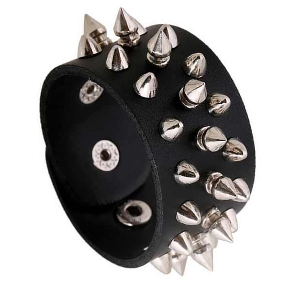 new europe fashion rivet punk men leather bracelet personality black band wristband leather jewelry accessories for men's gifts wholesa
new europe fashion rivet punk men leather bracelet personality black band wristband leather jewelry accessories for men's gifts wholesa