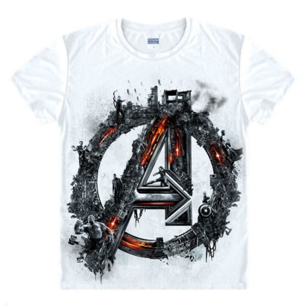 

t shirt ironman iron men hawkeye black widow marvel t-shirt custom made 3d print gift tee, White;black