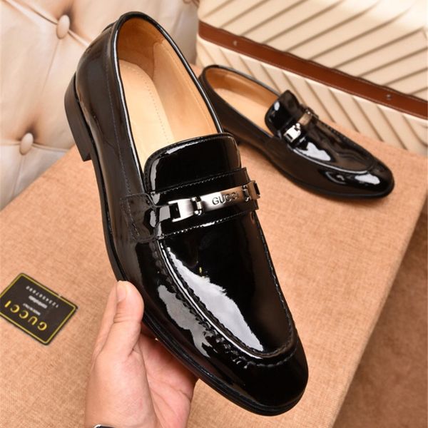 2018 new men dress shoes handmade british brand style paty leather wedding shoes men flats leather oxfords formal shoes, Black
2018 new men dress shoes handmade british brand style paty leather wedding shoes men flats leather oxfords formal shoes, Black