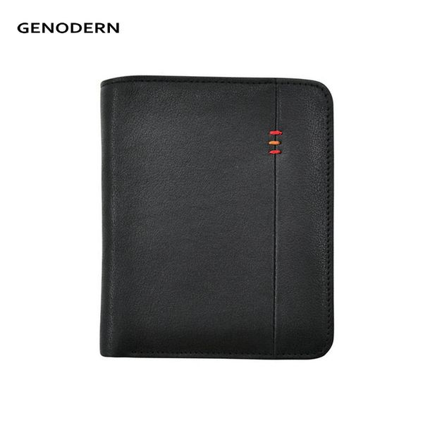 genodern bifold cow leather male wallets fashion men wallets male purse black genuine leather men wallet with card holders, Red;black
genodern bifold cow leather male wallets fashion men wallets male purse black genuine leather men wallet with card holders, Red;black