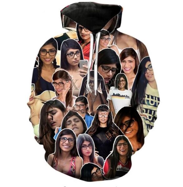 fashion womens/mens harajuku style many faces of mia funny 3d print casual crewneck hoodies plus size l0m012, Black
fashion womens/mens harajuku style many faces of mia funny 3d print casual crewneck hoodies plus size l0m012, Black