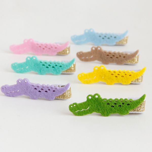 boutique 30pcs fashion cute felt crocodile hairpins solid kawaii mini animal hair clips hair accessories princess headware, Slivery;white
boutique 30pcs fashion cute felt crocodile hairpins solid kawaii mini animal hair clips hair accessories princess headware, Slivery;white